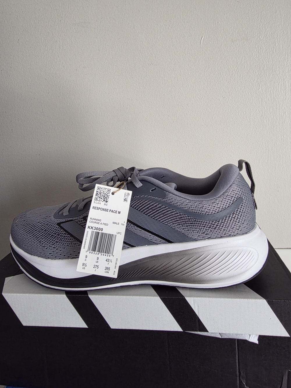 Adidas Response Pace M Mens Size 9.5 New With Box